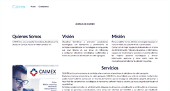 Desktop Screenshot of caimex.com